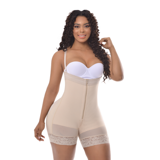 4021 Strapless Liposculpture Faja with Zipper