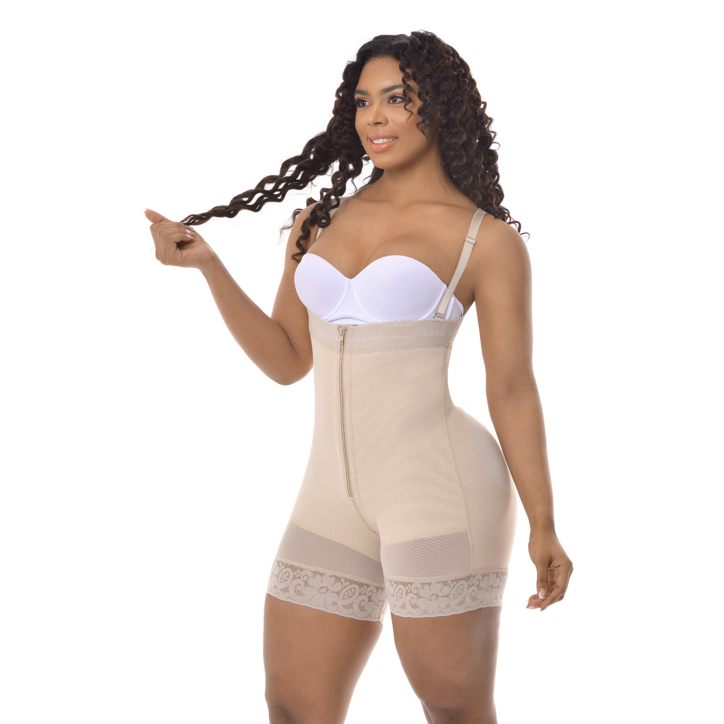 4021 Strapless Liposculpture Faja with Zipper