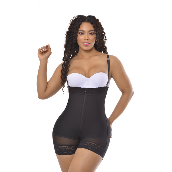 4021 Faja Lipoescultural Strapless con Cremallera