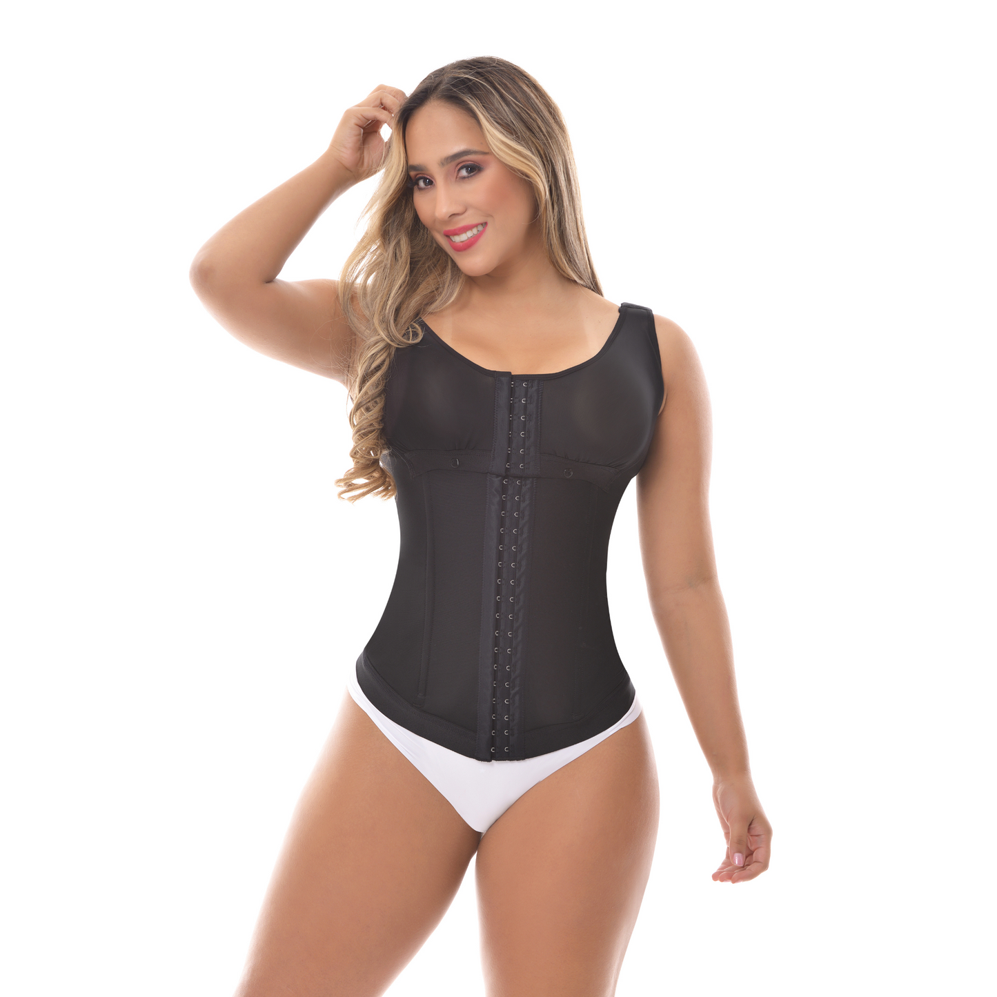 1090 Reducing vest with built-in bra